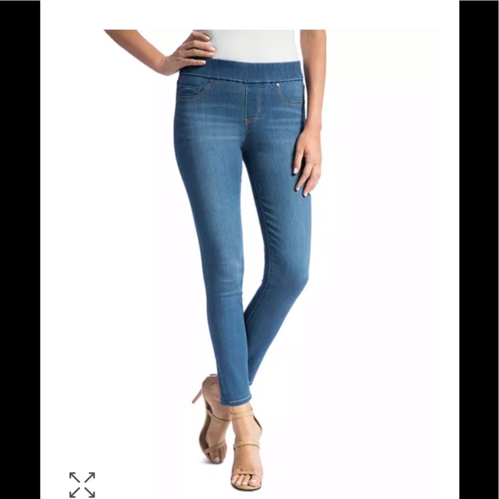 Liverpool High Rise Stretch Denim Leggings